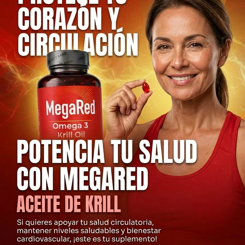 MegaRed Omega 3s® – Impulsa tu testosterona y energía natural