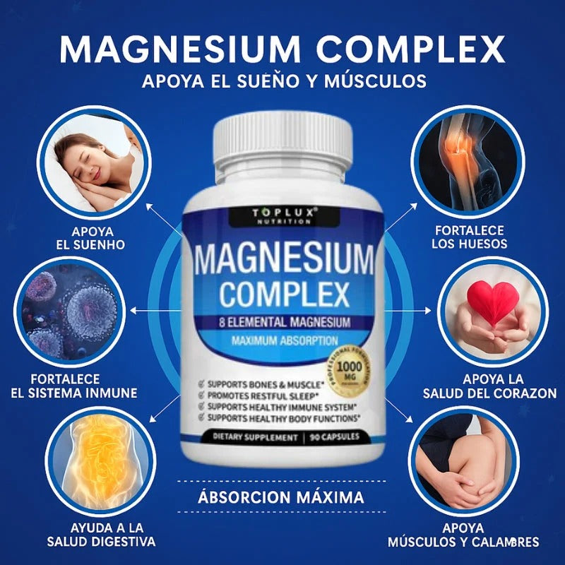Duerme Mejor — Magnesium Complex 7 · Importado
