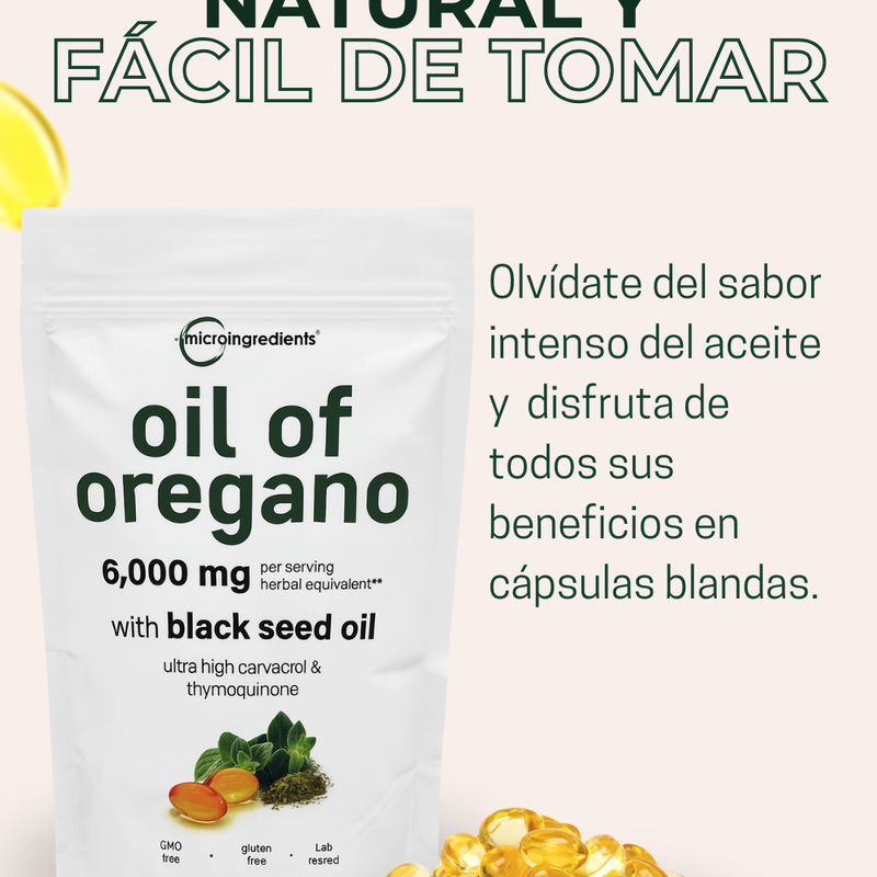 Inmunidad Natural — Orégano · Importado