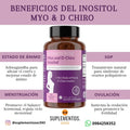 Inositol (Myo y D-Chiro) 40:1 con Ashwagandha y Vitamina D, Intimate Rose
