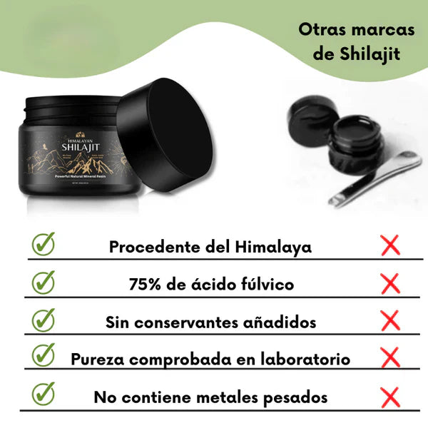 Shilajit del Himalaya: toma el control de una vida sana y equilibrada. (IMPORTADO) único en Caracas