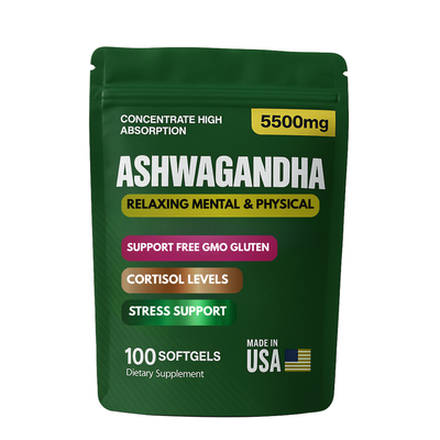 Sin Estrés — Ashwagandha 5500mg · Original USA