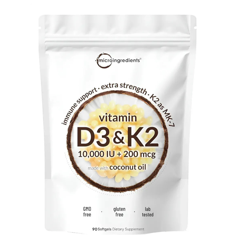 Vitamina D3 & K2 - Con Registro Sanitario