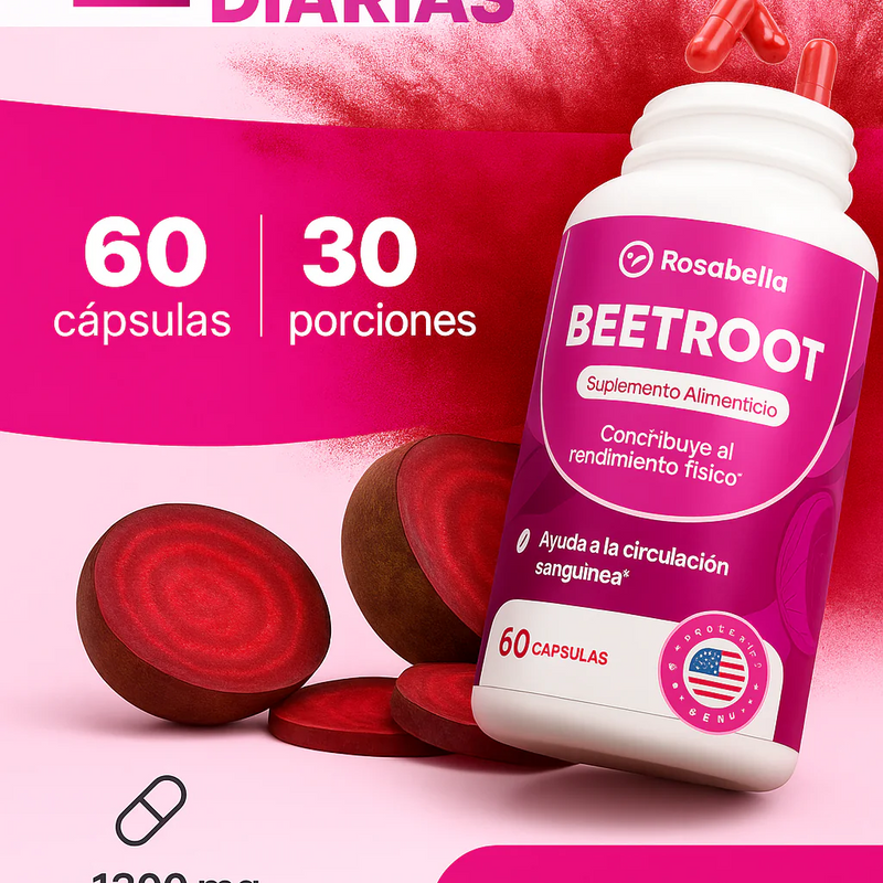 Beetroot - Cápsulas de remolacha