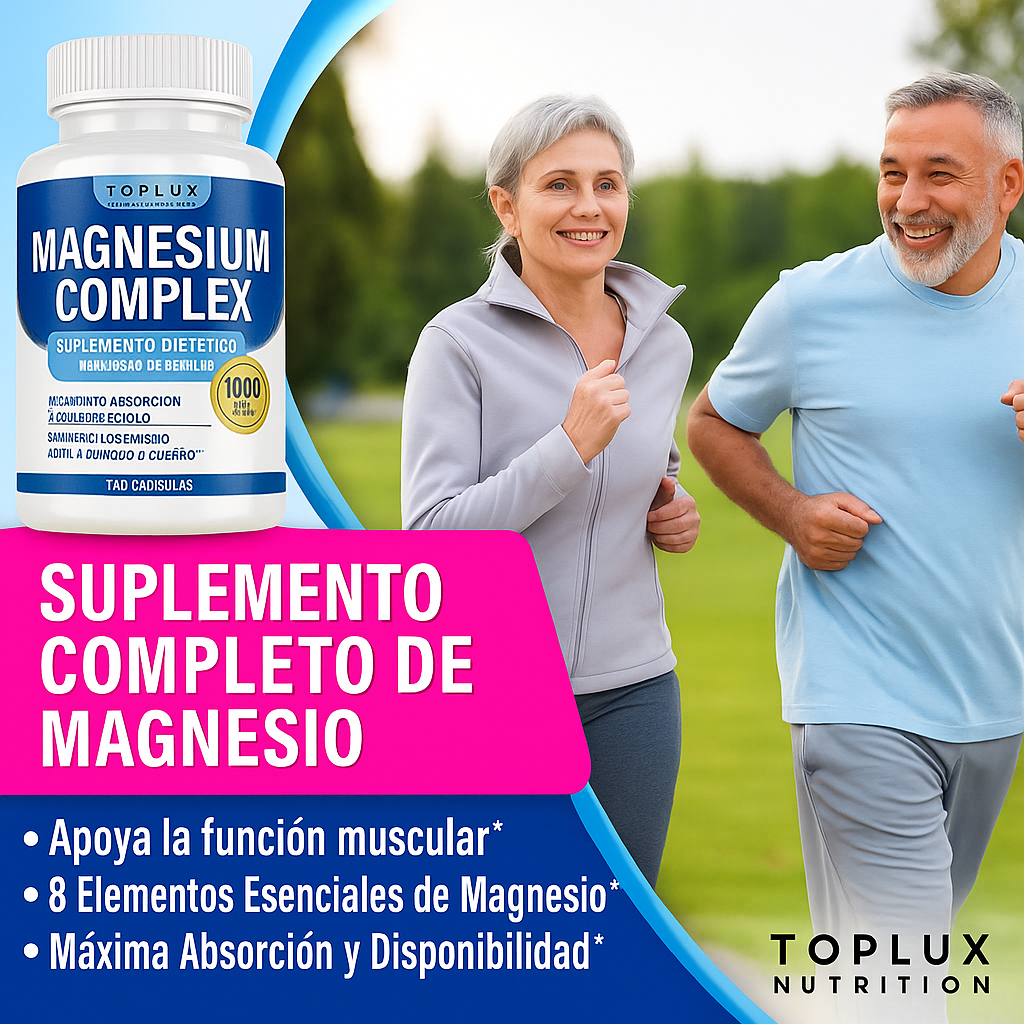 Libérate del estrés diario  — Magnesium Complex