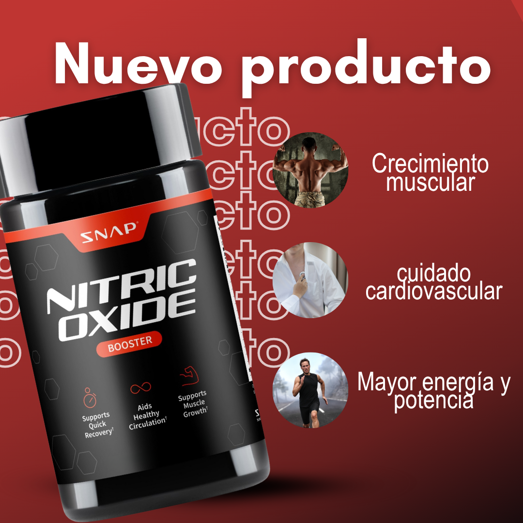 Más Fuerza — Nitric Oxide · Importado USA