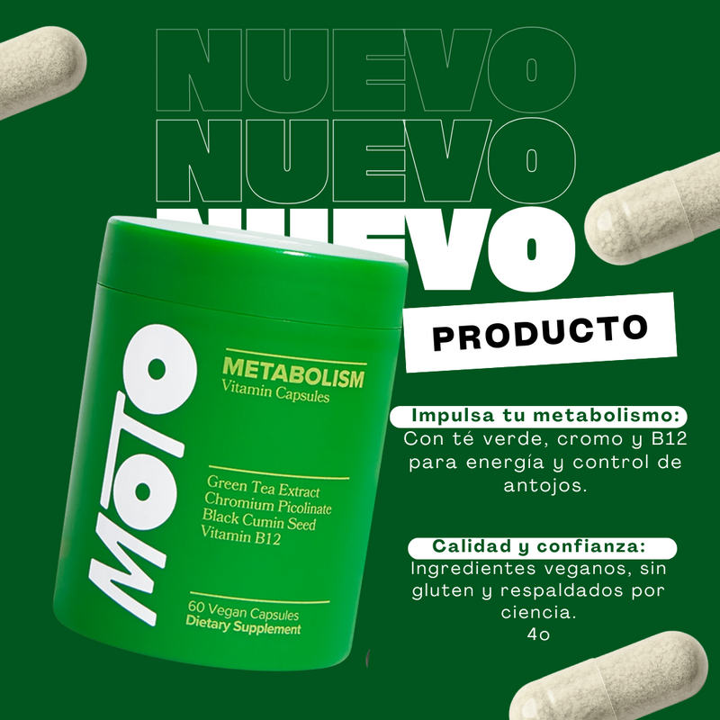 Suplemento Moto - Cambia tu cuerpo desde adentro con un ritmo natural
